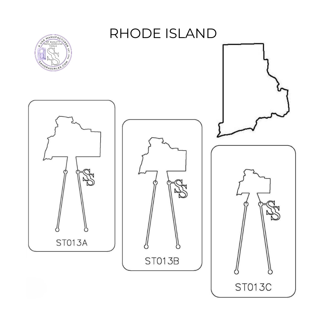 PANCAKE DIE ST013 STATE RHODE ISLAND